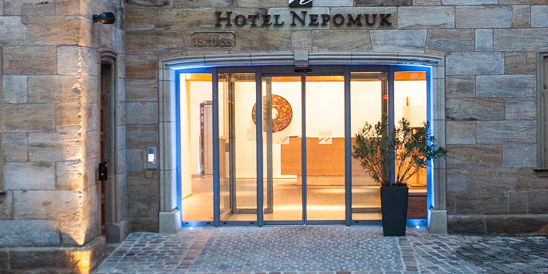 Hotel Nepomuk Bamberg Eingang